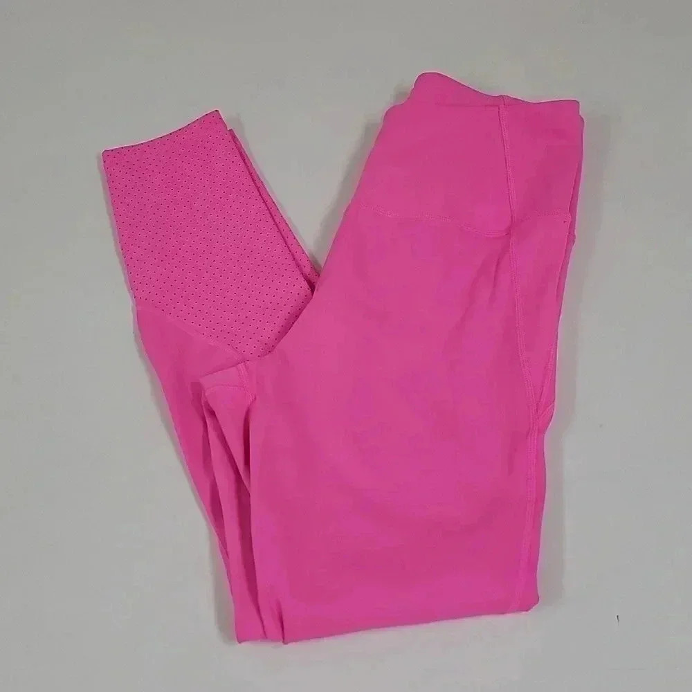 IVL Collective Pink full-length leggings